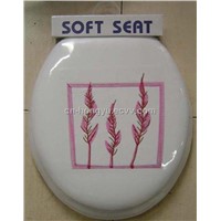 embroidery soft toilet seat kw335
