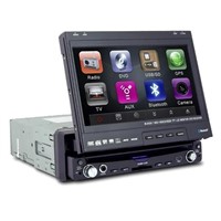in dash car DVD, 7&amp;quot; touch screen, 1 DIN size, GPS