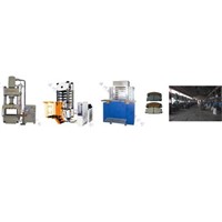 special hydraulic machine for friction materials