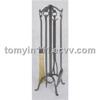 Wrought Iron Fireplace Tool Sets