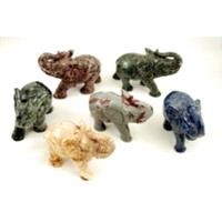 Gemstone Carved Animals