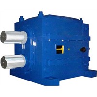 Double helical heavy duty speed reducer