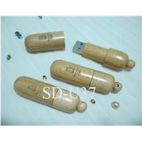 USB Bamboo Flash Drives (SD-U37)