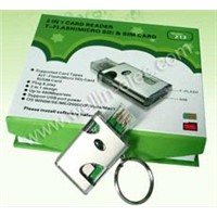 SIM/T-Flash Card reader , card reader,usb 2.0 card reader