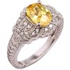 925 Silver gemstone ring (JYR0214)