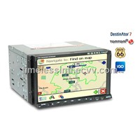 2DIN Car GPS DVD Player with Built-in DVB-T