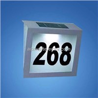 Solar House Number (ACM1032)