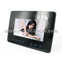 7 inch touch panel digital photo frame MP3 /MP4 Function