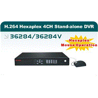 H.264 Hexaplex 4CH Stand-Alone DVR
