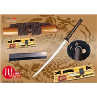 Handmade Clay-termpered Special Hamon Katana