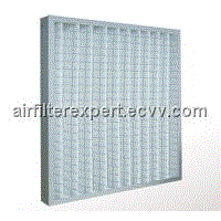 Panel Filter With Metal Frame