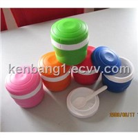 Plastic food jar