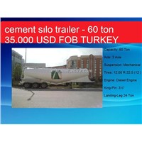 Cement Silo Trailer