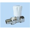 Brass Chrome Plated Females-Male Stop Valve with Loose Joint
