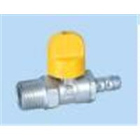 Brass Male Ball Valve With Straight Mouth (QA511)