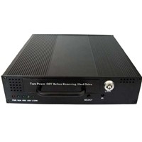 Mobile DVR in MPEG4 compression form with CCTV Cameras and Quad Screen LCD Monitor