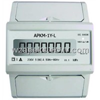 Single Phase Din-Rail Electric Energy Meter (APKM-1Y-L)