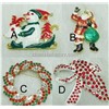 Christmas Style Brooch (Welcomed Designs)