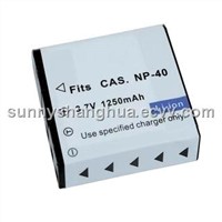 Camera Battery for CASIO CNP40