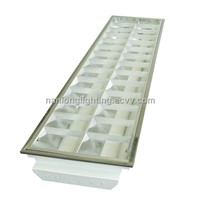 Grille lamp plate