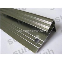 Sandblasting Aluminum Floor Edging