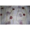 JACQUARD CURTAIN FABRIC (TULLE AND BACKGROUND)
