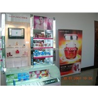 17 Inch Display Cabinets Cosmetics Ad Player