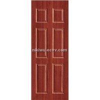6 Panel PVC Coated Steel Door