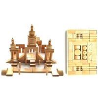 Castle Blocks with Wooden Box (HYF9008)