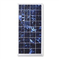 Poly-crystalline Silicone Solar Panel with Peak Power of 130W, Cell Size of 156 x 156mm