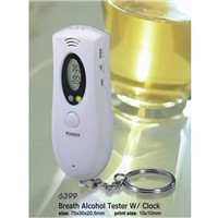 LED Breath Alcohol Tester with Clock -6399