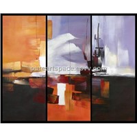 Group Oil Painting for Home Decoration