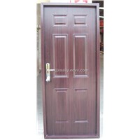 pvclaminted steel door,pvc coated steel door
