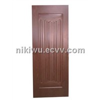 Wooden Edge PVC Coated Panel Door