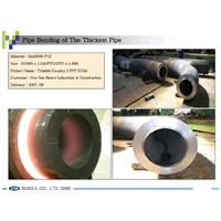 Pipe Bending of the Thickest Pipe