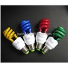 Colors Half Spiral Energy Saving Lamp(YZG-U9)