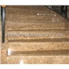 Golden Marble Stair Riser