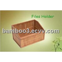 Large bamboo storage box