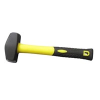 American type stoning hammer with handle