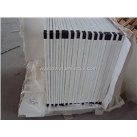 Artificial White Marble Tile, Crystal White Marble Tile