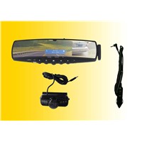 Bluetooth Rear View Mirror Hands-free Car Kit