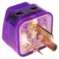 China (and old Australia) Plug Adapter (Grounded) (WADB-16.P.PL.L)