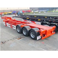 Gooseneck Skeletal Container Semi-Trailer