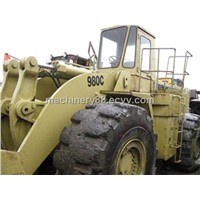 Used wheel loader,secondhand loaders(cat 980C)