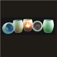 Glass Candle Holder ( CH007)