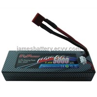 RC Battery 7.4V 5000MAH 30C