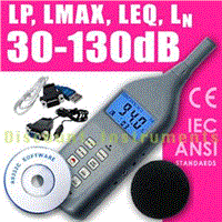 Digital Sound Level Meter 30~130 dB Decibel PC CD USB
