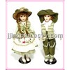 Porcelain Couple Doll