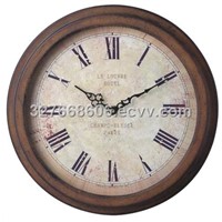 12.5&amp;quot; Rusty Metal Wall Clock