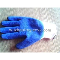 Blue Latex Coating Cut Resistant Glove